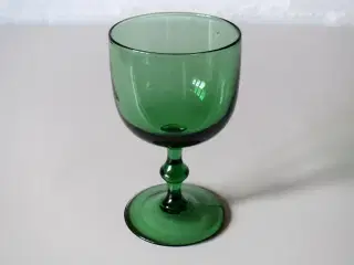 Grønt vinglas 