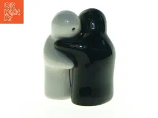 Salt- og pebersæt i keramik (str. 8 x 6 cm)