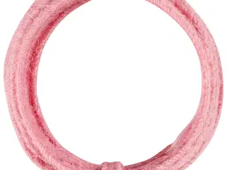 Jute wire, tykkelse 2-4 mm, pink, 3m/ 1 pk.