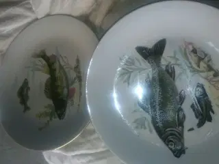Fiske tallerkener