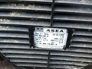 Elmotor 2 HP/ 3 HP, 380 volt