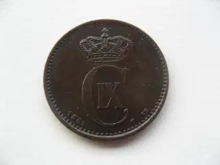 Flot delfin 2 øre 1881, bedre årstal