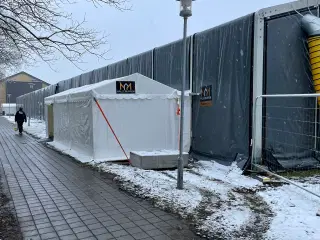 Kibæk festtelt, 4 x 6 x 2,2 m
