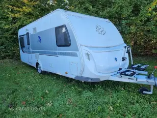 2018 - Knaus Südwind Silver Selection 590 FUS   RUMMELIG CAMPINGVOGN MED STORT KØKKEN &amp;amp; STOR RUNDSIDDEGRUPPE.