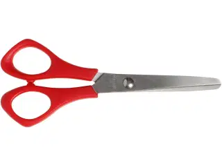 Skolesaks, L: 14 cm, rund, venstre, 1 stk.