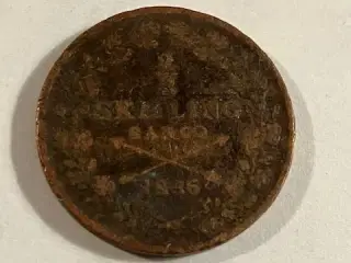 2/3 skilling banco 1836 Sverige