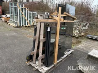 Glas med sol toning 3 lags 9 styks