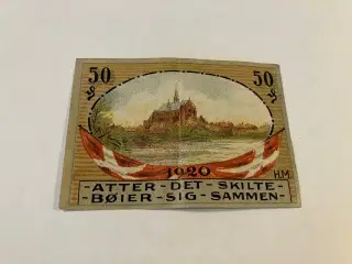 50 Pfennig Haderslev 1920