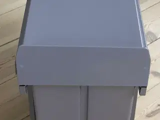 Millex affaldssystem med 3 x 10 L spande i grå