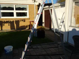 Trappestige i aluminium.