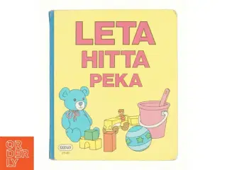 Leta, Hitta, Peka (Børnebog på svensk)