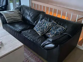 Eilersen sofa sort læder