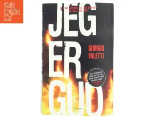 Jeg er gud af Giorgio Faletti (Bog)