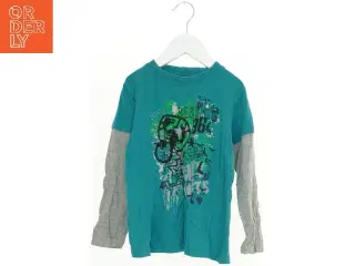 Langærmet T-shirt til børn fra Mads & Mette (str. 116)