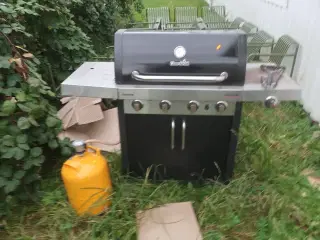 Grill CHAR-BROIL PROFESSIONAL med 2 stk. gasflasker