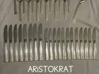 Aristokrat pletsølvtøj 