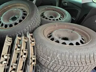 VINTERBÆK PÅ STÅLFÆLGE siddet på Obel crossland x 