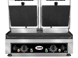 Kontaktgrill – grilloverflade 52 x 24 cm 230 V GMG