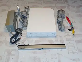 Nintendo Wii konsol inkl kabler 