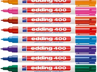 Edding Markere 400 - 10 stk. Assorterede Farver, 1 mm