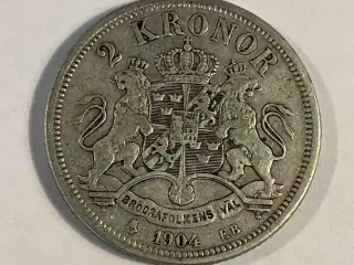 2 kronor 1904 Sweden