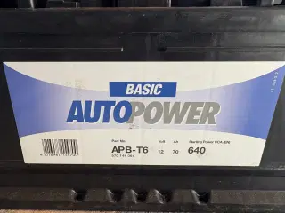 2stk bilbatteri 70 Ah