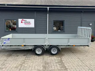 Ifor Williams CT166 NY Vippelads trailer med elpumpe og alubund