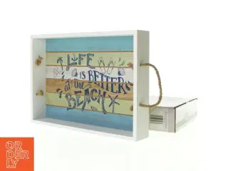 Dekorations bakke fra Living Art (str. 35 x 25 x 5 cm)