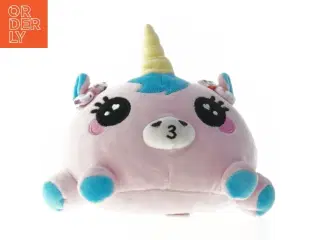 Blød enhjørning bamse fra Wowwee (str. 23x15 cm)