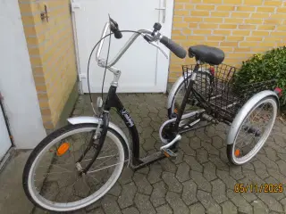 1 stk Lindebjerg 3 hjulet handicap cykel