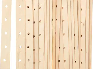 Konstruktionspinde, L: 15 cm, B: 1,8 cm, hulstr. 4 mm, 20stk./ 1 pk.