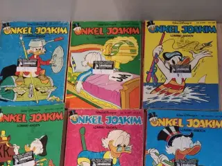 Onkel Joakim bøger, 9 stk