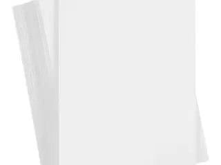 Hvid A5 Karton 180 g - 200 ark til kreative projekter