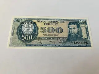 500 Guaranies Paraguay