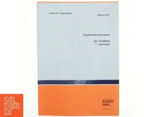 Organisationsanalyse af Copenhagen Business School. CBS. Department of Organization