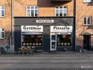 Velindrettet erhvervsandel med stor synlighed på Vesterbro