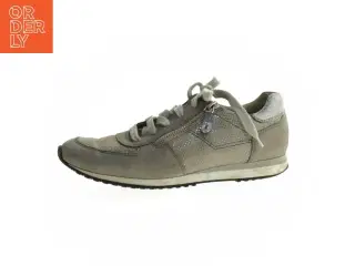 Grå sneakers med lynlås fra Paul Green (str. 37 )
