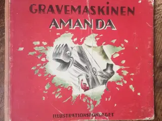 Gravemaskinen AMANDA - (1. udg. - 1939)