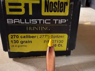 Projektiler, 270/.277 Nosler bal tip