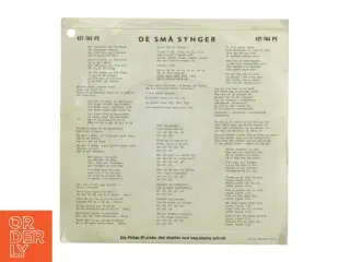 Vinyl EP &#39;De små synger&#39; (str. 18 x 18 cm)