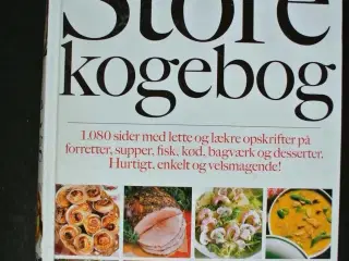 den store kogebog. 1080 sider med lette og lækre o