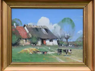 Maleri af Søren Edsberg (f.1945-)
