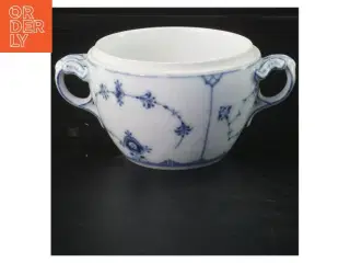 Porcelænsskål med blå mønster fra Royal Copenhagen (str. 16x7 cm)