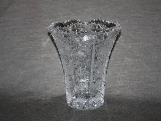 Rogaska krystal vase højde 15 cm med 1 fejl