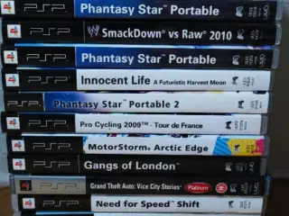Blandet PSP Spil