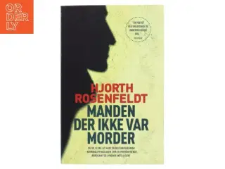 Manden der ikke var morder af Hjorth Rosenfeldt (Bog)