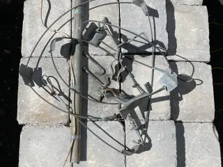Skorstensbeslag til parabol eller antenne