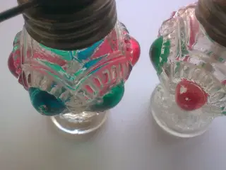 Miniature glas +45 år RETRO olielampe håndlavet