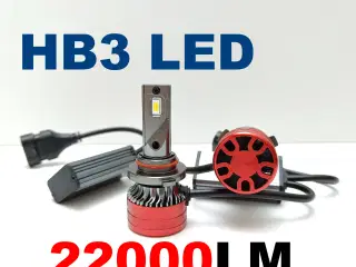 NY! 22000LM HB3 LED Super Stærk Pærer 