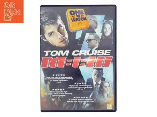 Mission Impossible 3 med Tom Cruise (DVD)